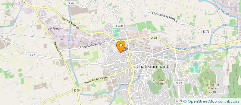 localisation de l'entreprise NHL à CHATEAURENARD