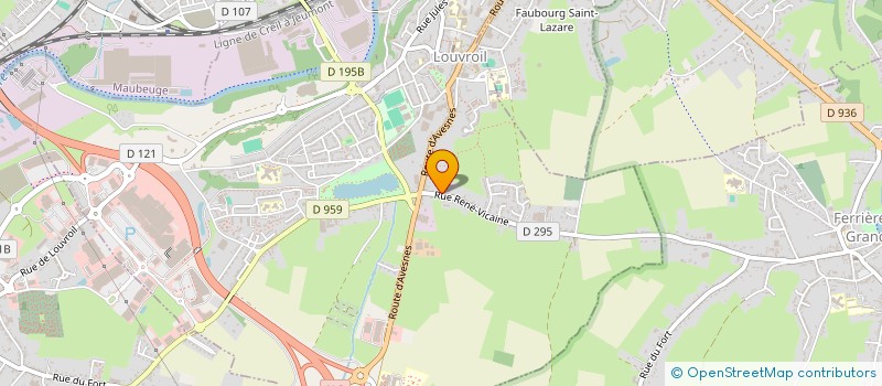 localisation de l'entreprise NHL AUTOMOBILE LOUVROIL  LOUVROIL