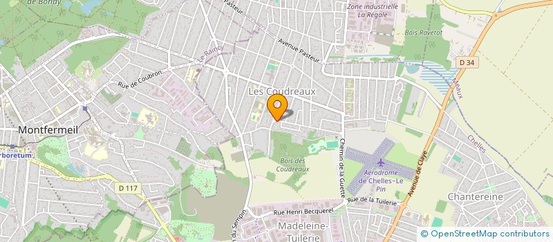 localisation de l'entreprise NHL COMMUNICATIONS à CHELLES