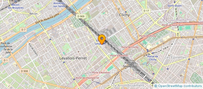 localisation de l'entreprise NHL T à LEVALLOIS-PERRET