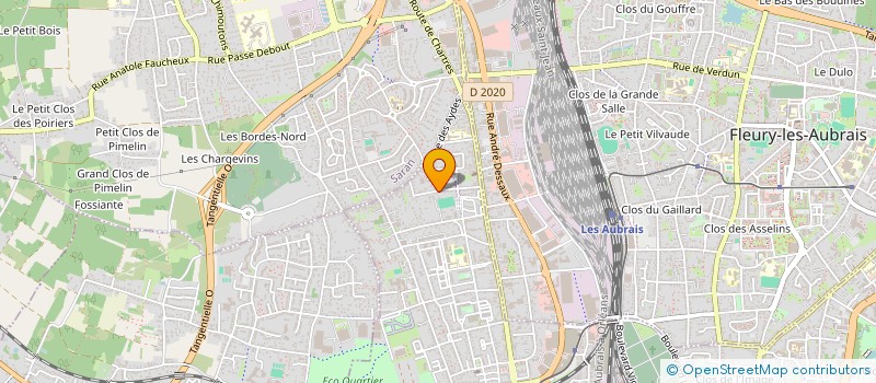 localisation de l'entreprise NHM IMMO  ORLEANS