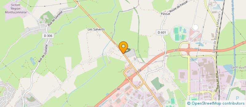 localisation de l'entreprise NHM JOUFFRAIS à DOMERAT