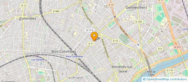 localisation de l'entreprise NHN à ASNIERES-SUR-SEINE