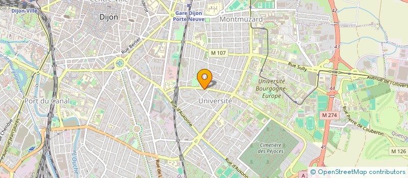 localisation de l'entreprise NHN à DIJON