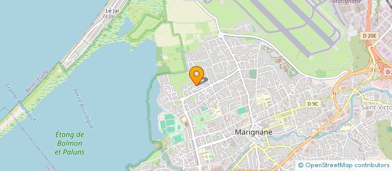 localisation de l'entreprise NHR BATIMENT  MARIGNANE