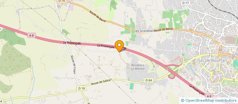 localisation de l'entreprise NHT DEVELOPPEMENT  AIX-EN-PROVENCE