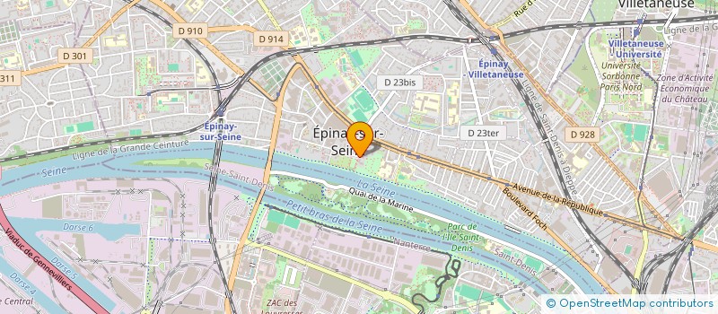 localisation de l'entreprise NHT TRANSPORTS à EPINAY-SUR-SEINE