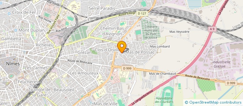 localisation de l'entreprise NHT VIETNAM  NIMES