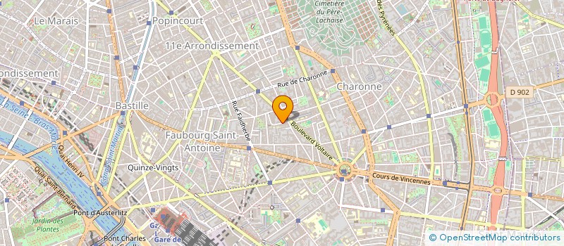 localisation de l'entreprise NHU WORK  PARIS