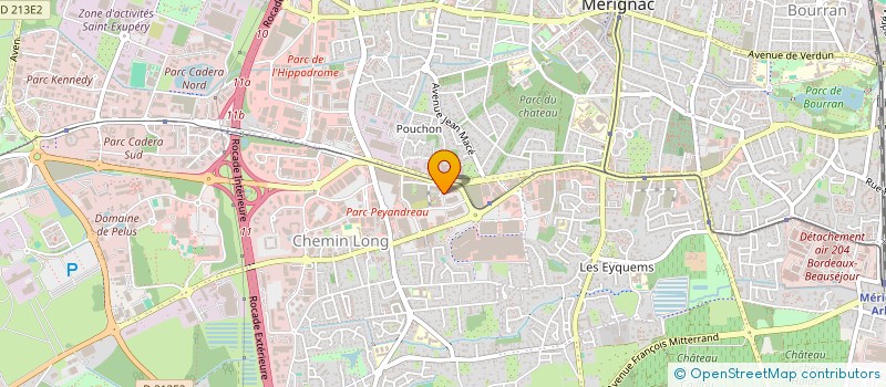 localisation de l'entreprise NHWM CONSULTING  MERIGNAC