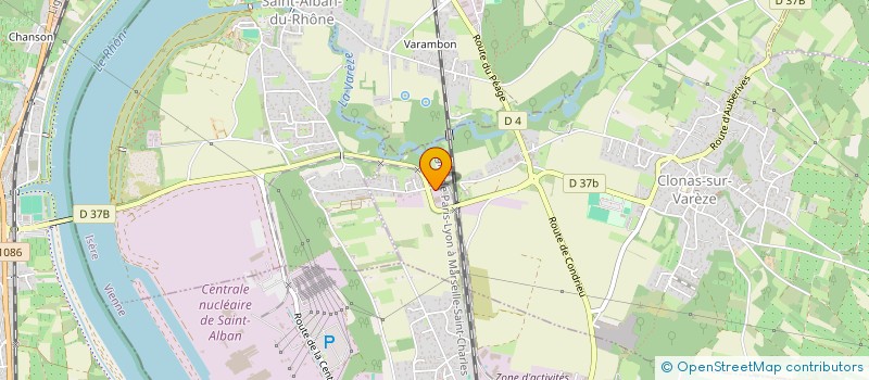 localisation de l'entreprise NI  CLONAS-SUR-VAREZE