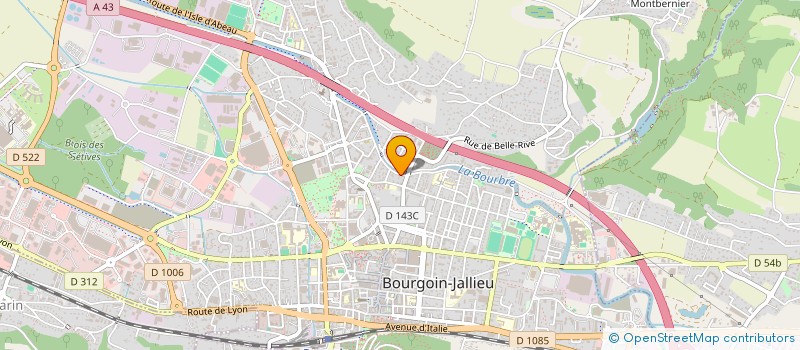 localisation de l'entreprise NI CHAUD NI FROID  CESSIEU