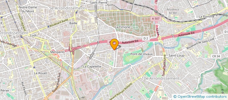 localisation de l'entreprise NI.CO à MARSEILLE