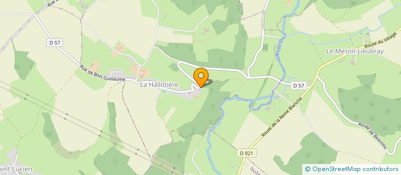 localisation de l'entreprise NI&COTP  LA HALLOTIERE