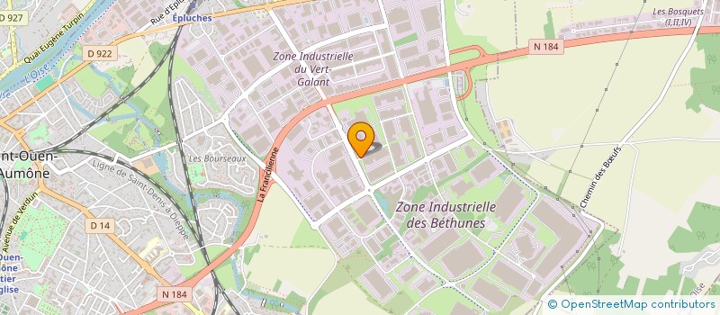 localisation de l'entreprise NI-DEVELOPPEMENT à SAINT-OUEN-L'AUMONE