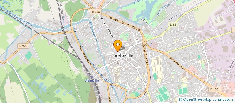 localisation de l'entreprise NI HAO à ABBEVILLE