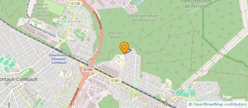 localisation de l'entreprise NI-IMMO  ROISSY-EN-BRIE