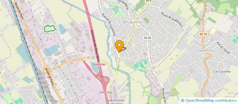 localisation de l'entreprise NI ISOPLAQ à BRUGUIERES
