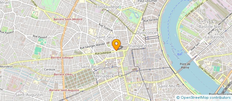 localisation de l'entreprise NI NUE NI SOUMISE  BORDEAUX