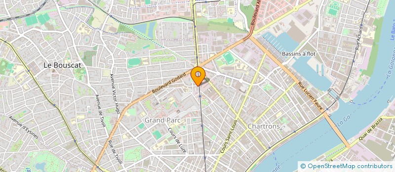 localisation de l'entreprise NI OUI NI NON - UN LIEU POUR SE RELEVER  BORDEAUX