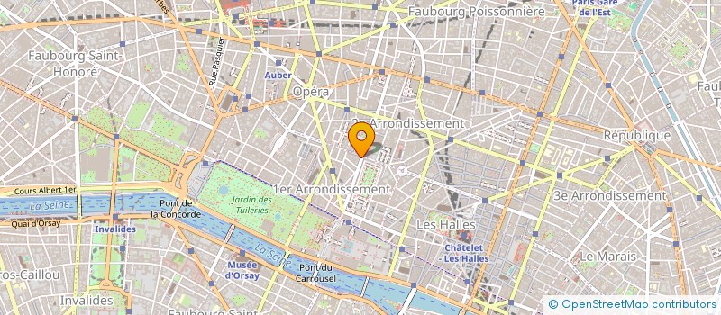 localisation de l'entreprise NI PLUS NI MOINS à PARIS