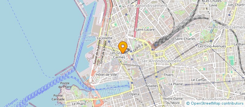 localisation de l'entreprise NI PLUS NI MOINS à MARSEILLE