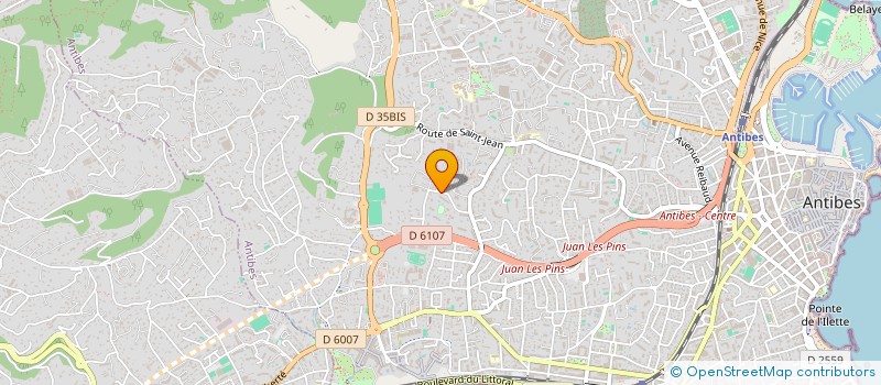 localisation de l'entreprise NI PLUS NI MOINS à ANTIBES