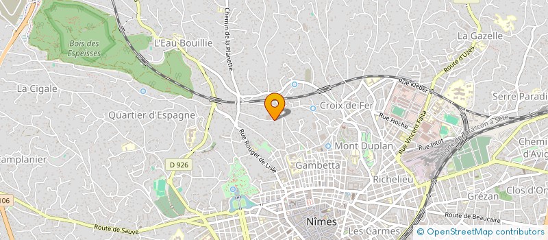 localisation de l'entreprise NI TOIT NIMOIS  NIMES