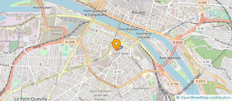 localisation de l'entreprise NIA à ROUEN