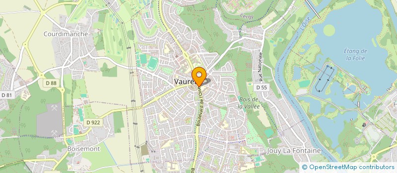 localisation de l'entreprise NIA DELICES  VAUREAL