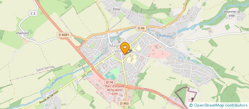 localisation de l'entreprise NIA DU VEXIN à MAGNY-EN-VEXIN
