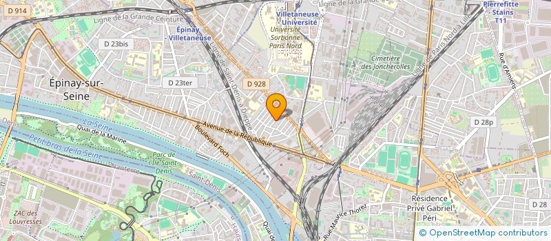 localisation de l'entreprise NIA INVEST à EPINAY-SUR-SEINE
