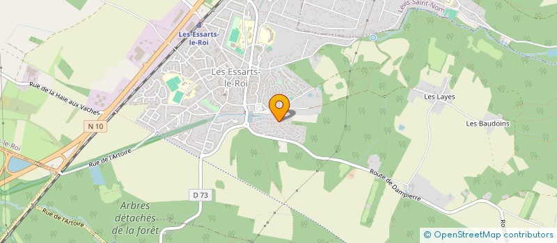 localisation de l'entreprise NIA NESTO  LES ESSARTS-LE-ROI