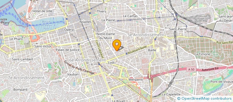 localisation de l'entreprise NIA - NOURRIR . INVESTIR . AIMER  MARSEILLE
