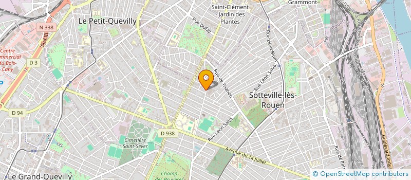 localisation de l'entreprise NIA RENO  SOTTEVILLE-LES-ROUEN