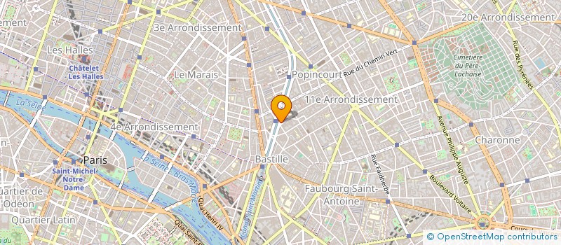 localisation de l'entreprise NIAGARA à PARIS