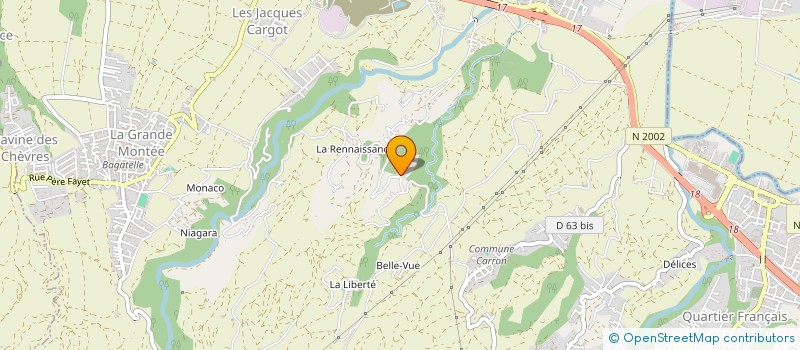 localisation de l'entreprise NIAGARA SPORT CLUB à SAINTE-SUZANNE