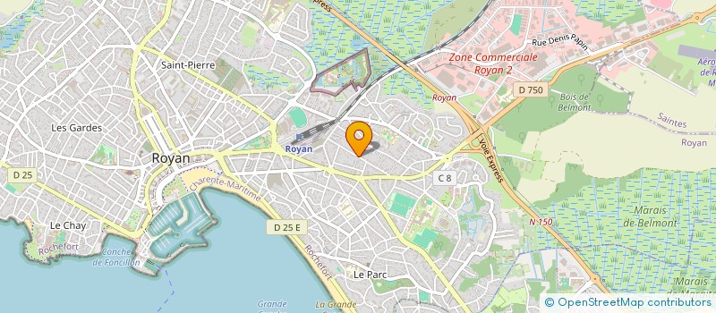 localisation de l'entreprise NIAINASYAXEL  ROYAN