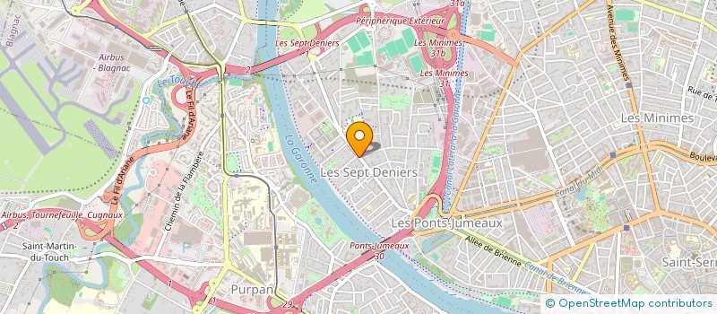 localisation de l'entreprise NIAL à TOULOUSE