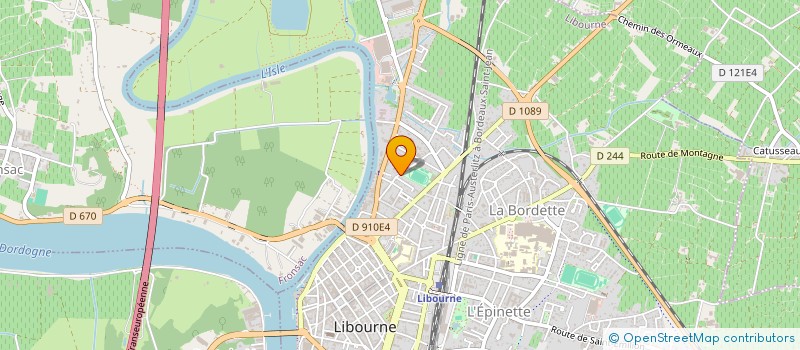 localisation de l'entreprise NIALA  LIBOURNE