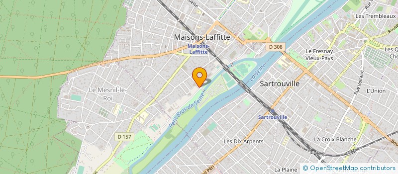 localisation de l'entreprise NIAMA CONSEILS  MAISONS-LAFFITTE