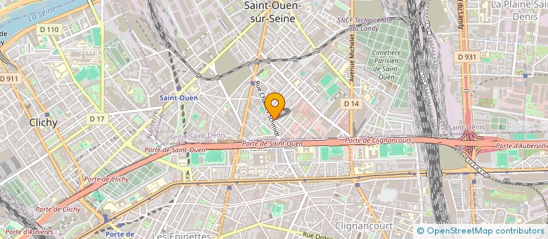 localisation de l'entreprise NIAMAS à SAINT-OUEN-SUR-SEINE