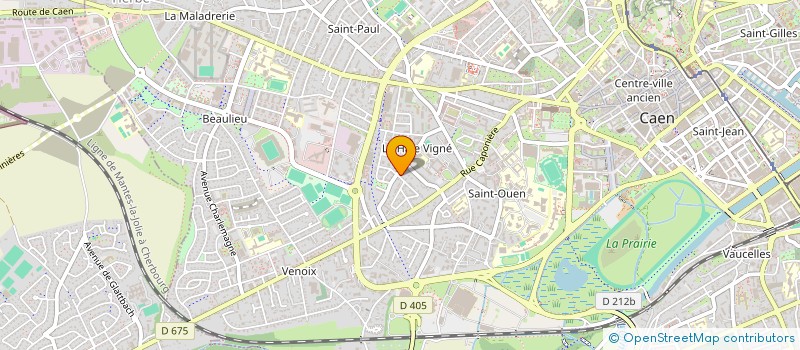 localisation de l'entreprise NIAMB  CAEN