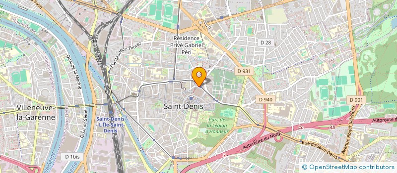 localisation de l'entreprise NIAMBA SERVICES à SAINT-DENIS