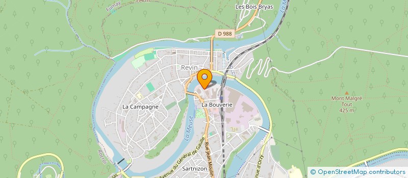 localisation de l'entreprise NIAMOR à REVIN
