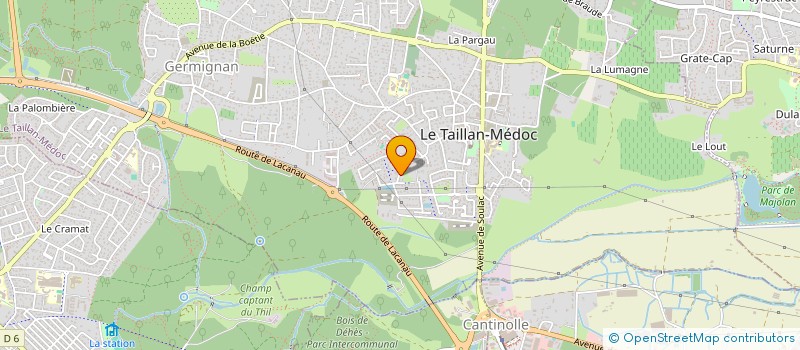 localisation de l'entreprise NIAMOR  LE TAILLAN-MEDOC