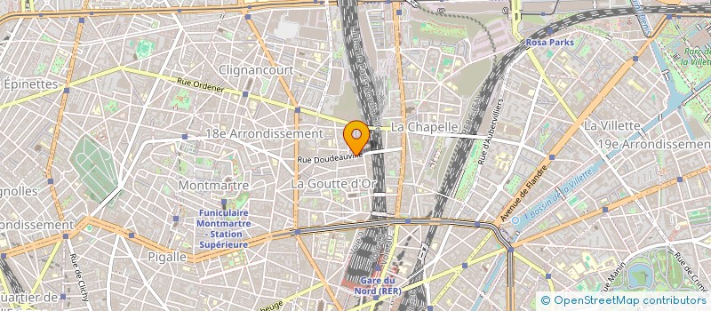 localisation de l'entreprise NIANG COUTURE SARL  PARIS