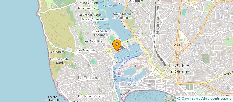 localisation de l'entreprise NIANING à LES SABLES D'OLONNE