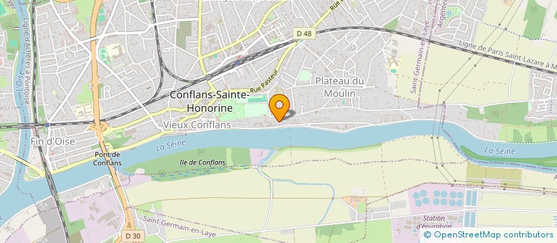 localisation de l'entreprise NIAO  CONFLANS-SAINTE-HONORINE