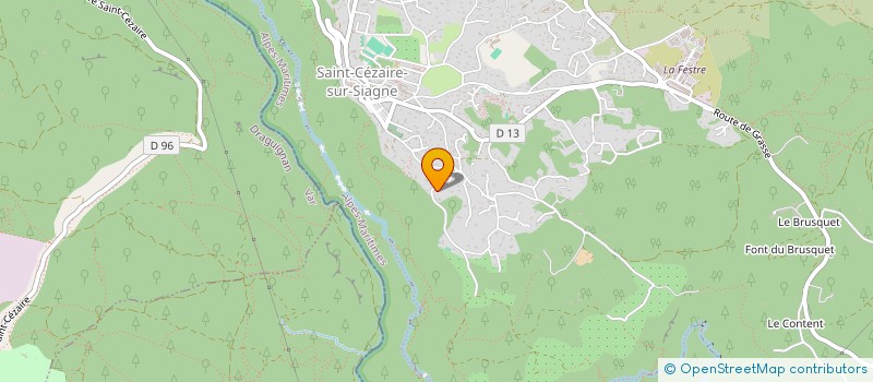 localisation de l'entreprise NIAOULI  GRASSE